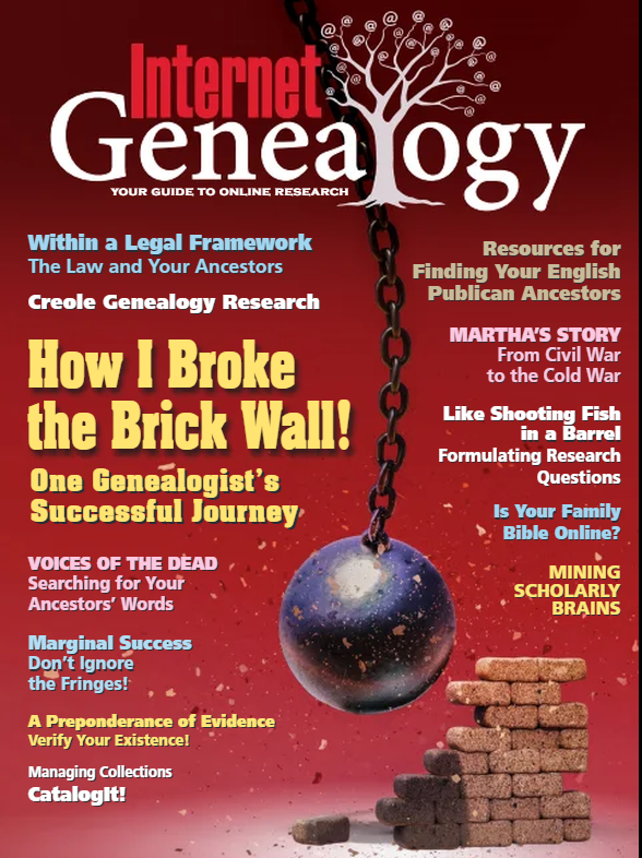 Genealogy Magazine June/July 2023 AngloCeltic Connections